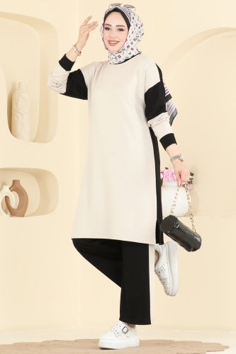 A.Y.D. - طقم أسود وبيح 2799AYD574