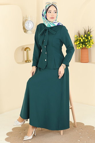 moda selvim طقم بترولي 2799SL432 - Thumbnail