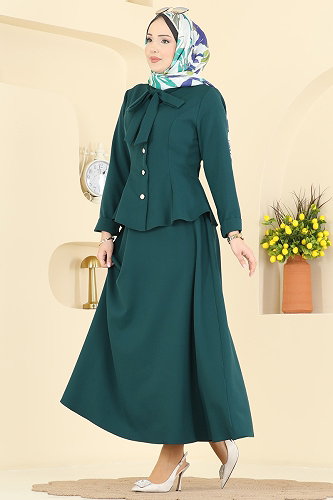 moda selvim طقم بترولي 2799SL432 - Thumbnail