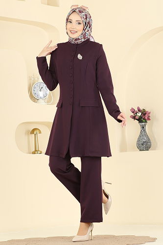 moda selvim Combined 2800SL432 Damson - Thumbnail