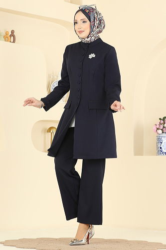 moda selvim Combined 2800SL432 Navy Blue - Thumbnail