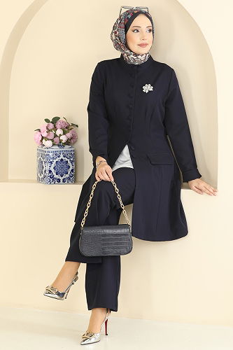 moda selvim Combined 2800SL432 Navy Blue - Thumbnail