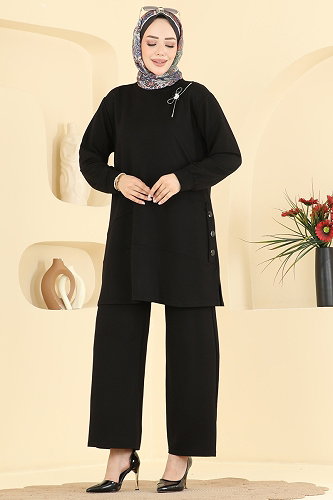 moda selvim Combined 2801AYD574 Black - Thumbnail