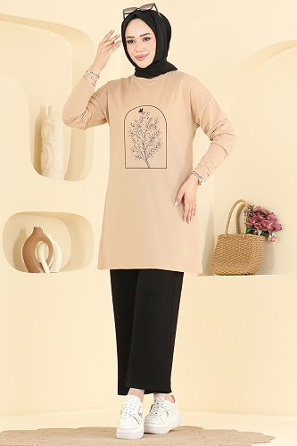 moda selvim Combined 2802AYD574 Vision&Black - Thumbnail