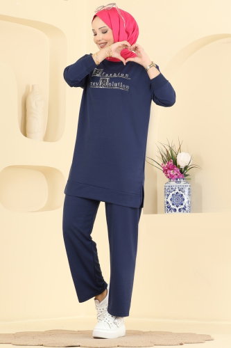 T.P.K. - Combined 2802TPK1167 Navy Blue