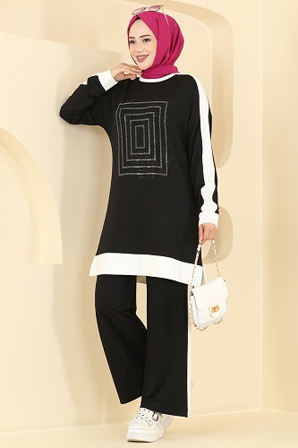 moda selvim Combined 2803AYD574 Black - Thumbnail
