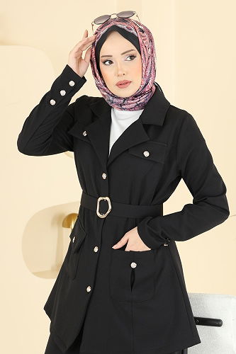 moda selvim Combined 2804SL432 Black - Thumbnail