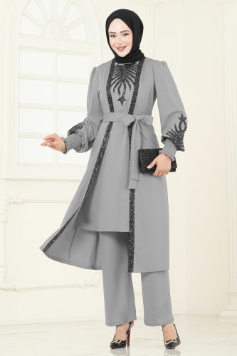 A.S.M.K. - طقم رمادي 2805ASMK1074