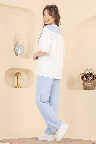 moda selvim Combined 2806AYD574 Baby Blue - Thumbnail