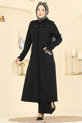 moda selvim Combined 2806SL432 Black - Thumbnail