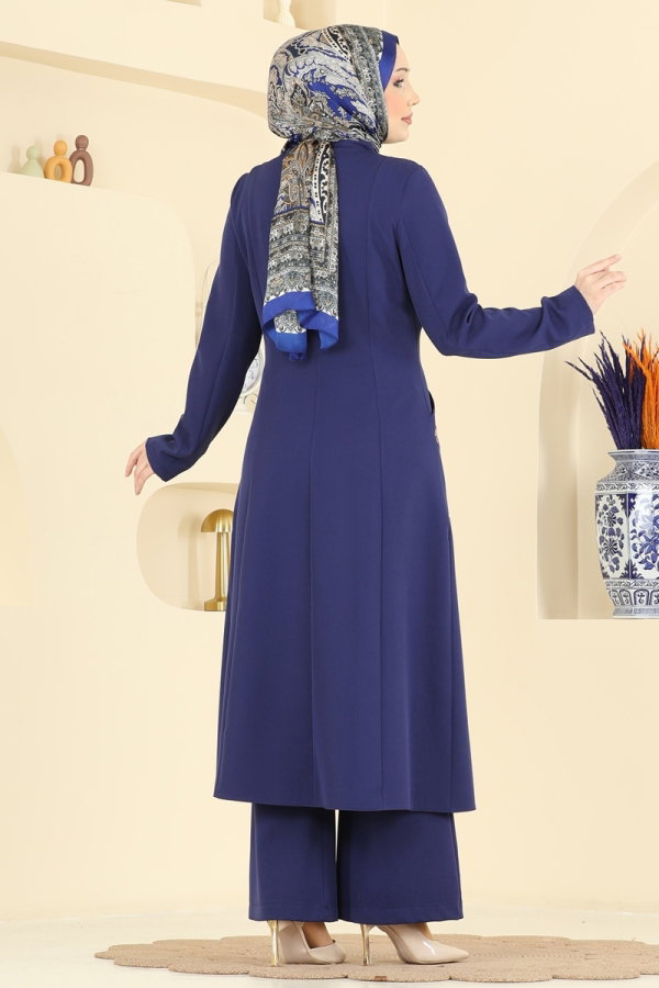 Combined 2806SL432 Light Navy Blue - Moda Selvim