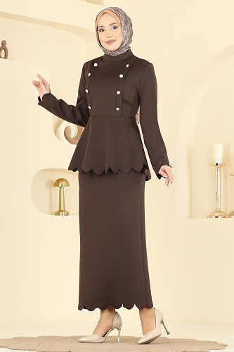 moda selvim Combined 2808SL432 Brown - Thumbnail