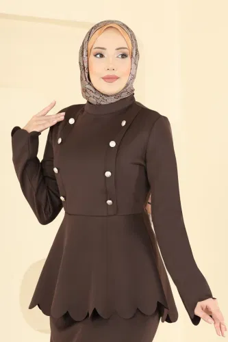 S.L. - طقم بني 2808SL432