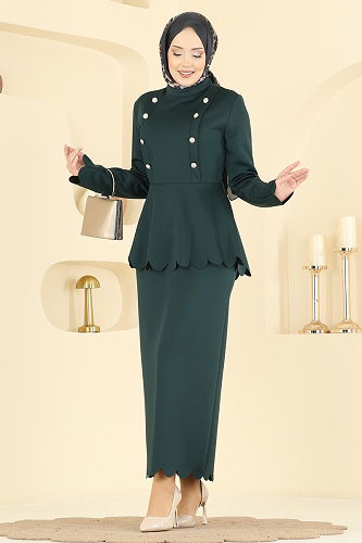 moda selvim Combined 2808SL432 Emerald - Thumbnail