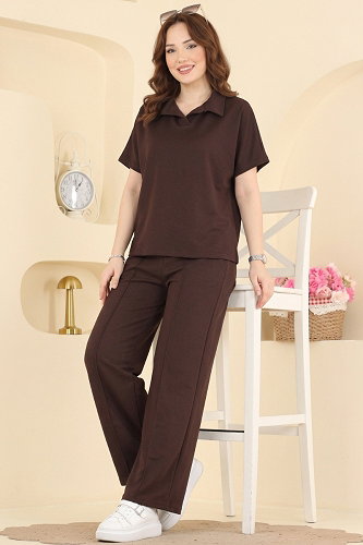 moda selvim Combined 2809AYD574 Brown - Thumbnail