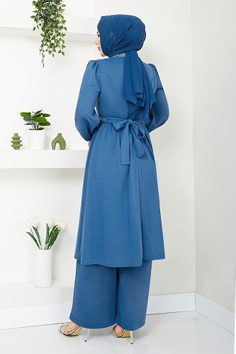 moda selvim COMBINED 280DVL897-M Indigo - Thumbnail