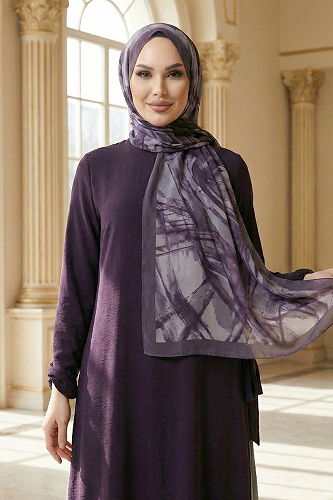 moda selvim Combined 2811SL432 Purple & Gray - Thumbnail