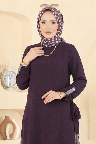 moda selvim Combined 2811SL432 Purple & Gray - Thumbnail