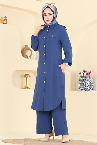 moda selvim Combined 2815SL432 Indigo - Thumbnail