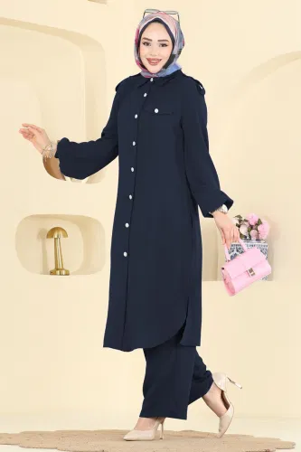 S.L. - Combined 2815SL432 Navy Blue