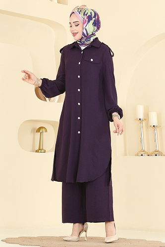 moda selvim Combined 2815SL432 Purple - Thumbnail