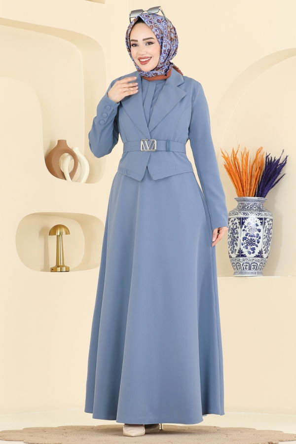 Modaselvim الاطقم طقم أزرق 2816SL432