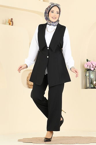 moda selvim Combined 2817SL432 Black - Thumbnail