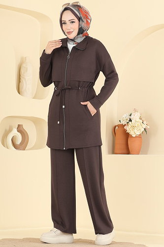 moda selvim Combined 2818AYD574 Brown - Thumbnail