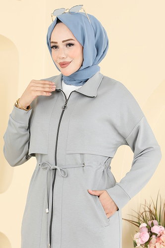 moda selvim Combined 2818AYD574 Gray - Thumbnail