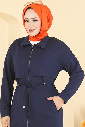 moda selvim Combined 2818AYD574 Navy Blue - Thumbnail