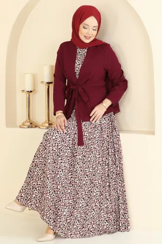 S.L. - Combined 2820SL432 Burgundy