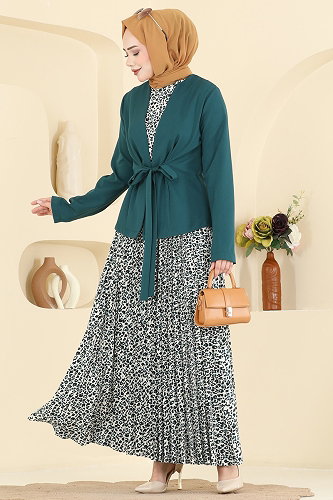 moda selvim طقم بترولي 2820SL432 - Thumbnail