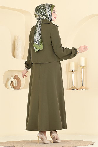 moda selvim Combined 2820SLK540 Khaki - Thumbnail