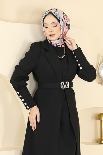 moda selvim Combined 2822SL432 Black - Thumbnail