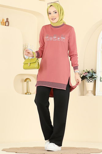 moda selvim طقم تفاحي 2823SLK540 - Thumbnail