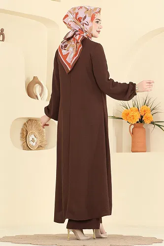 moda selvim Combined 2824SLK540 Brown - Thumbnail