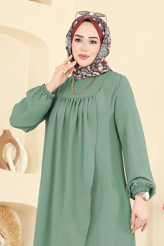 moda selvim Combined 2824SLK540 Dark Mint - Thumbnail