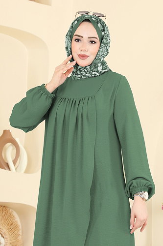 moda selvim Combined 2824SLK540 Dark Mint - Thumbnail