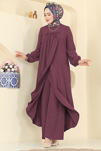 moda selvim Combined 2824SLK540 Dark Rose Dusky - Thumbnail