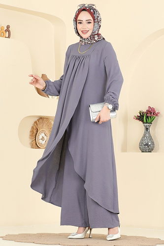 moda selvim Combined 2824SLK540 Gray - Thumbnail