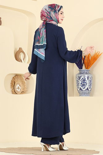 moda selvim Combined 2824SLK540 Navy Blue - Thumbnail