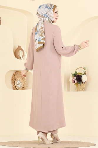 moda selvim طقم بيج 2824SLK540 - Thumbnail