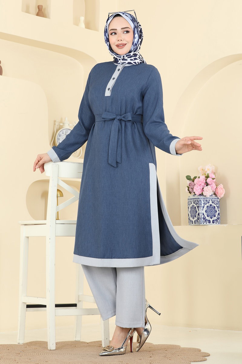 Combined 2826SLK540 Indigo - Moda Selvim