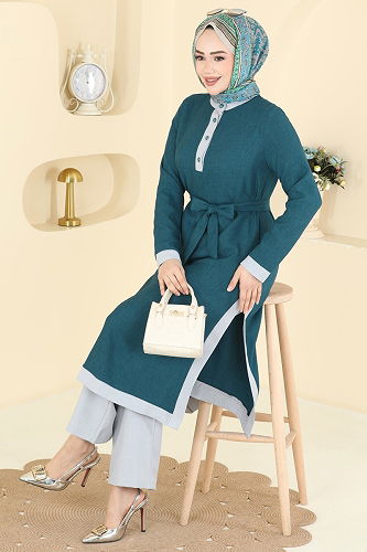 moda selvim طقم بترولي 2826SLK540 - Thumbnail