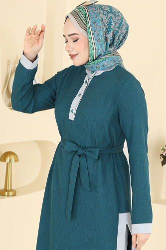 moda selvim طقم بترولي 2826SLK540 - Thumbnail