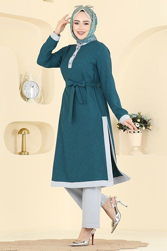 moda selvim طقم بترولي 2826SLK540 - Thumbnail