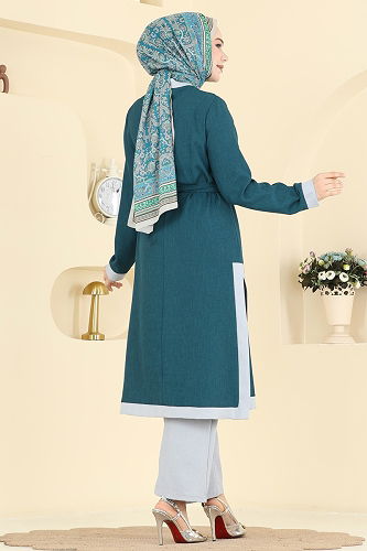 moda selvim طقم بترولي 2826SLK540 - Thumbnail