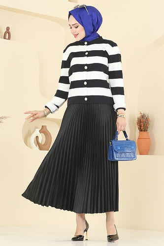 moda selvim Combined 2828MP806 Black - Thumbnail