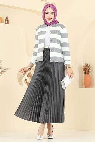 moda selvim Combined 2828MP806 Gray - Thumbnail