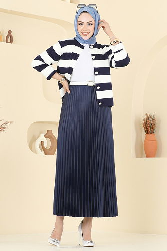 moda selvim Combined 2828MP806 Navy Blue - Thumbnail